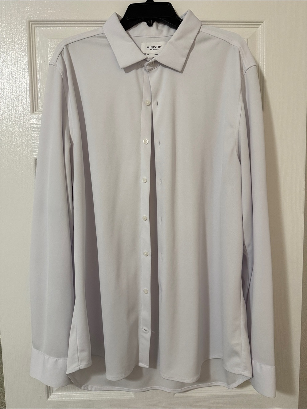 Ministry of Supply White Dress Shirt - Long Sleeve Button-Down